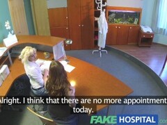 FakeHospital Busty new staff member sucking and fucking for job Thumb