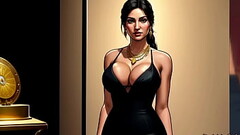 Guy Imagines He'_s Fucking Lara Croft'_s Huge Big Juicy Breasts - Lara Croft 3D Porn Games part 01 Thumb