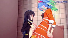 Festenia Muse and Az Sainklaus and Setsuko Ohara intense lesbian play and futanari sex. - Super Robot Wars J &amp_ 30 &amp_ Z Hentai Thumb