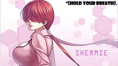 Choked under shermie'_s panties (Hentai Femdom JOI, Hard CBT, Humiliation) Thumb