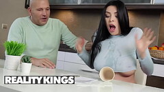 Raven-Haired Kira Queen Wants To Rent Thomas'_ House But Not Before She Rides His Dick - REALITY KINGS Thumb
