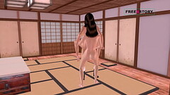 An animated 3D cartoon lesbian Porn video of three beautiful girls having sex in various positions including double penetration. Thumb