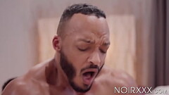 Dillon Diaz rimmed and fuck by his lover after sensual BJ Thumb