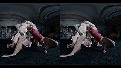 Reverse GangBang Sloppy Blowjob Resident Evil FFFFM Jill Valentine Ashley Graham Claire Redfield Ada Wong ORAL RIMMING GROUP BALLS LICKING Thumb