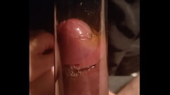 Pumped cock in olive oil Thumb