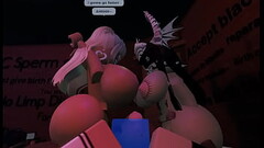 I had a hot threesome with my bitches (roblox futa) Thumb