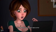 Trabajo de tetas de la T&iacute_a de Hiro, Cass Subtitulado Espa&ntilde_ol Thumb