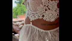 Homemade Porn by Wifebucket - My young wife in sexy lingerie rides me like a real cowgirl Thumb