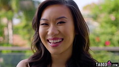 Up and close with tiny Asian teen Kimmy Kimm who loves a good spanking Thumb