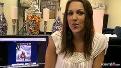 Blonde Teen with Big Clit Pickup for Casting Sex by Big Dick older Guy Thumb