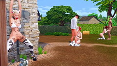 stepfamily stepmother and stepdaughter became of cowgirl a perverted futanari mistress while the stepbrother checked the deep throat of the stepsister sims me hentai sfm Thumb