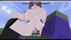 Steve do minecraft comendo uma futanari Thumb