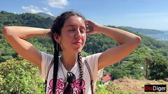 Guy picks up a cute girl in the jungle and fucks on the first date Thumb