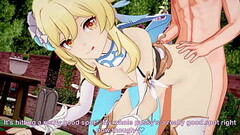 Genshin Impact Lumine needs elemental cum as an alchemy ingredient. Thumb