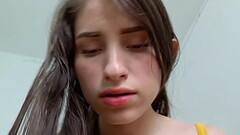 MI Hermanastra me hace unManicure y le riego mi Esmalte blanco en su Vagina, la coloco en cuatro rompiendole ese co&ntilde_o. C Thumb