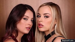 Busty lesbian couple having shower sex Thumb