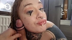 EXTREME !! Rough ANAL &amp_ PISS TRAINING Azura Alii, Rough 1 on 1, piss in mouth, face slapping and spit in mouth, ass destruction [WET] Thumb