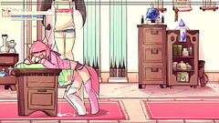 Max The Elf v0.4 [ Hentai game PornPlay ] Ep.7 turned into shemale nympho with big boobs and milked by a futanari Thumb