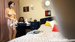 My naughty girlfriend trying out all the outfits in her wardrobe Thumb