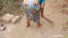 My neighbor'_s wife was sweeping when I begged her for sex: Thumb