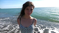 Monster Cock Crush Small Hairy Ass 18yo Luna Lynx with Body Weight of Only 35 kilograms and Creampie in Ass VG136 Thumb