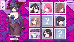 Waifu Hub S5 - Mona Genshin Impact [ Parody Hentai game PornPlay ] Ep.4 she is making ahegao face while having a first orgasm Thumb