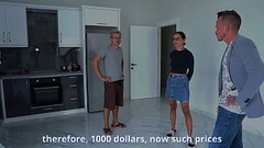 The Husband watches his Wife being Fucked by a realtor for a Discount! Thumb