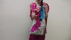 Desi step brother and step sister real sex Didi caressed the little cock and then got his pussy licked in Hindi audio Thumb