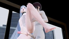 Yaoi Femboy - Kano sex in a threesome part 2 - Sissy crossdress Japanese Asian Manga Anime Film  Game Porn Gay Thumb