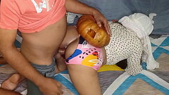 Halloween special xxx indian devar bhabhi porn role-play sex video with clear hindi voice - XXX Neelima Thumb