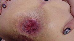 Luna Rival Ass destroyed / Squirting / Big anal gapes Thumb