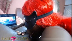 Ebony blowjob addict Ms Fufu playfully sucking dick for 1h 20 min long - Part 7 Thumb