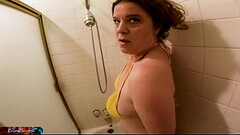 Stepmom shares a shower with stepson Thumb