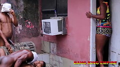 SEX FESTIVAL IN AFRICAN HOME - SHE REQUEST FOR TWO BIG MONSTER COCK - FULL VIDEO ON PREMIUM RED Thumb