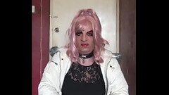 crossdresser wants his pee tube filled up by different men all at once so he can swallow the lot Thumb