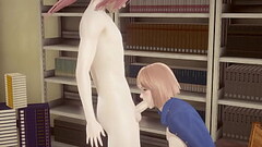 Jujutsu Kaisen Hentai - Nobara Kugisaki blowjob and fucked - Japanese Asian Manga Anime Game Porn Thumb