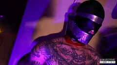 Self Bondage and edging: Ravyn Alexa and HeavyBondage4Life in intimate, intense bondage scene Thumb