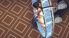 Hentai Uncensored 3D - Yumiko sex with sex machine and threesome with 2 futanaris - Japanese Asian Manga Anime Game Porn Thumb