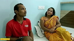 Indian wife exchanged with poor laundry boy!! Hindi webserise hot sex: full video Thumb