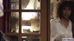 Love2Lick.com - Ebony girl has 1st lesbian experience with a sex worker Thumb