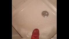 My huge cumshot at the hotel Thumb