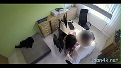 Tempting girl does her best to get jizz Thumb