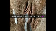 Cuckold hubby finally get sloppy seconds with his wife in the end- Cuckold roleplay captions! - Milky Mari Thumb