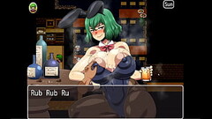 Yuka Scattred Shard Of The Yokai [PornPlay Hentai game] Ep.20 bunnysuit girl handjob a dirty old pervert Thumb