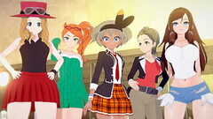 Into the Pokemon Verse Vol 2 - Sex party with 5 Poke Girls (Serena Sonia Hilda Bea and Alexa ) Thumb