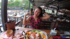 Home video of Thai girlfriend sucking cock and rough sex after dinner Thumb