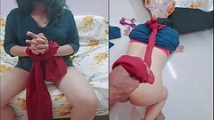 कामवाली बाई को हाथ बांध के रखेल बनाकर सारे दिन चोदा  Indian Maid XXX Thumb