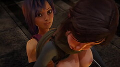 Star Wars Double Futanari - Sabine Wren creampies Jyn Erso Thumb