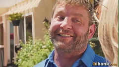 Mounted by hunky tattooed bisex cock Thumb