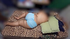 My step mother-in-law was ding while I slowly undressed her, in the end we had sex - recorded with hidden camera, there is vulgar language in the end Thumb